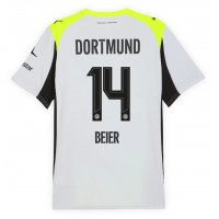 Camiseta Borussia Dortmund Maximilian Beier #14 Visitante Equipación 2025-26 manga corta